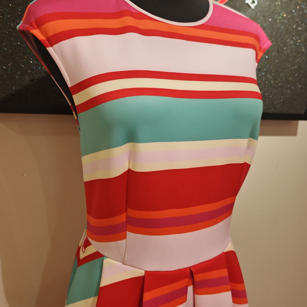 Ted Baker Pier Stripe Skater Dress - Picture 10 of 17